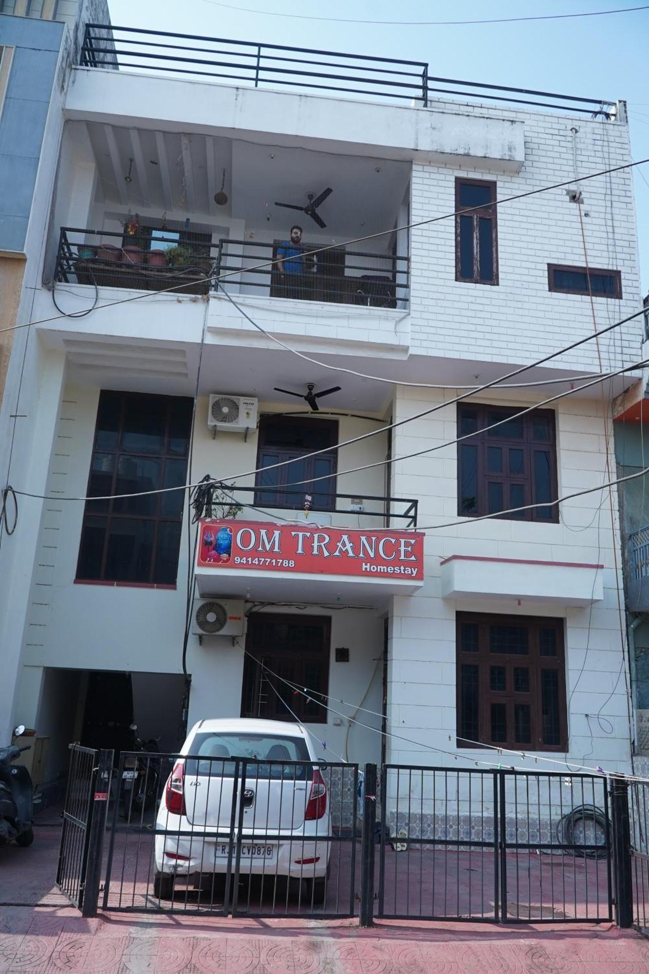 Om Trance Homestay Jaipur Extérieur photo